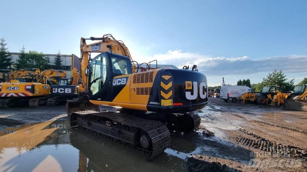 JCB JS 220 LC Beltegraver