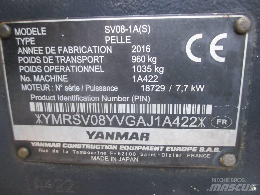 Yanmar SV 08-1 A Minigravere <7t