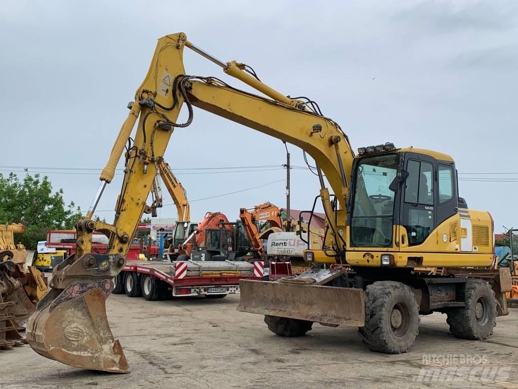 Komatsu PW 140-7 Hjulgravere