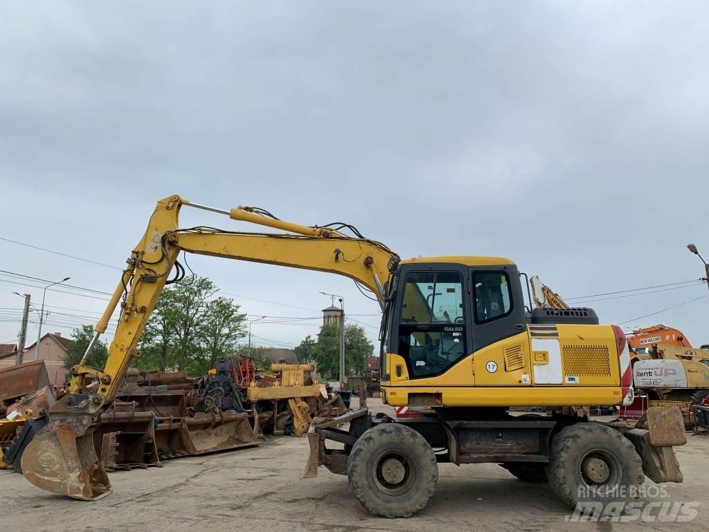 Komatsu PW 140-7 Hjulgravere