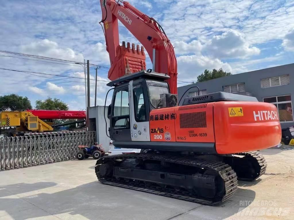 Hitachi ZX200 Beltegraver