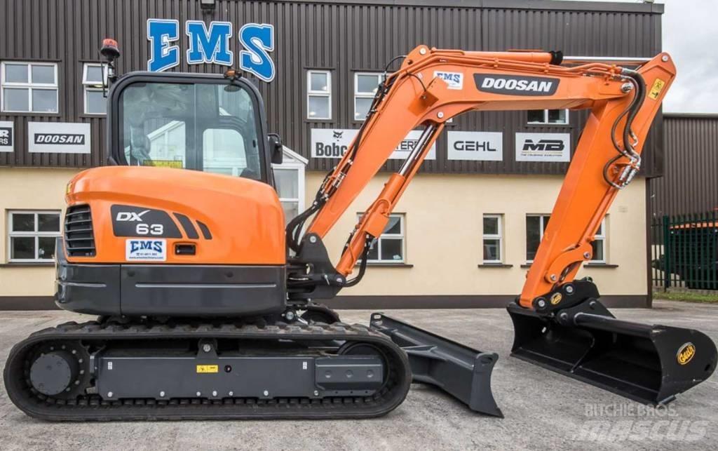 Doosan DX 63-3 Minigravere <7t