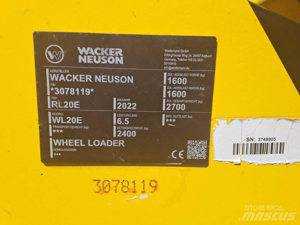 Wacker Neuson WL20e Hjullastere