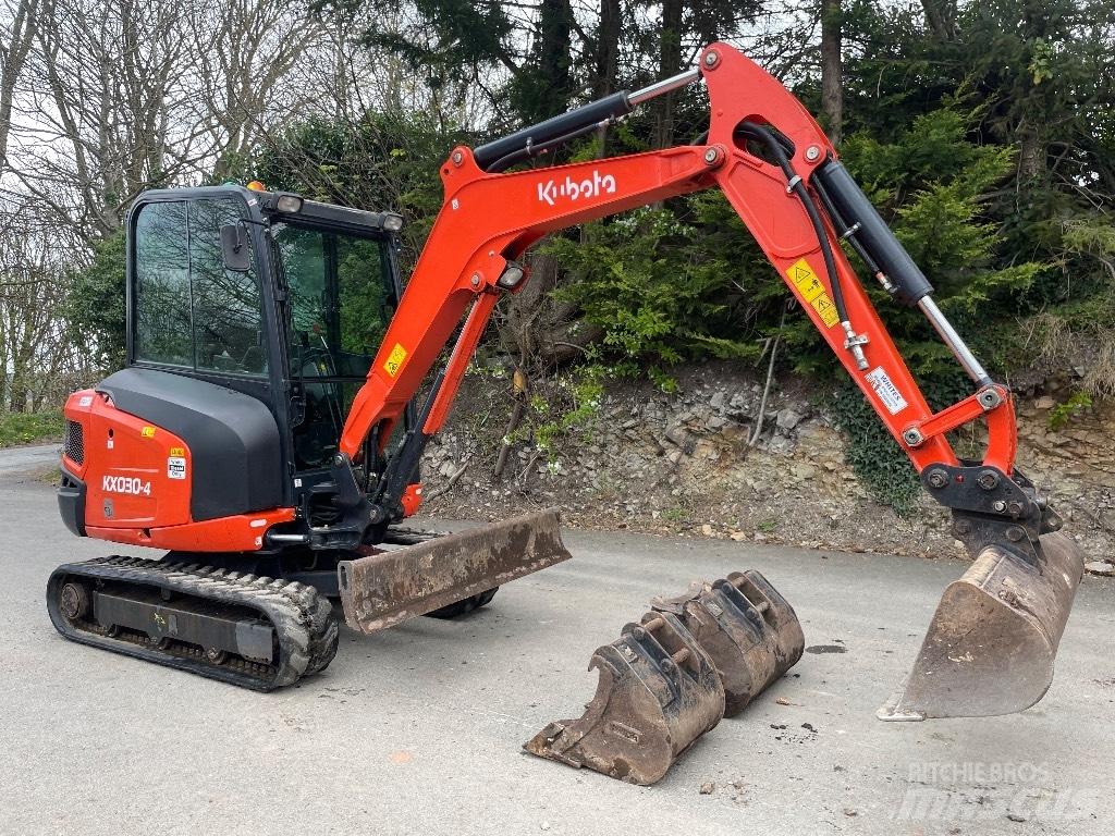 Kubota KX 030-4 Minigravere <7t