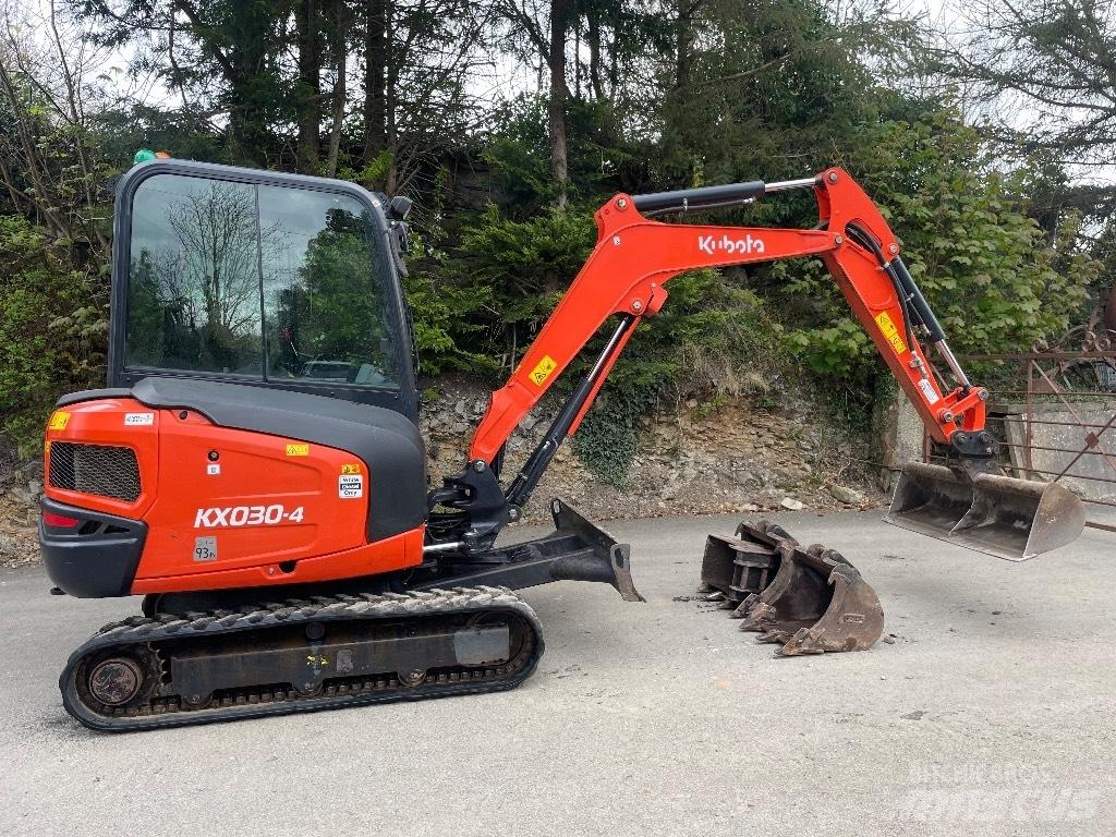 Kubota KX 030-4 Minigravere <7t