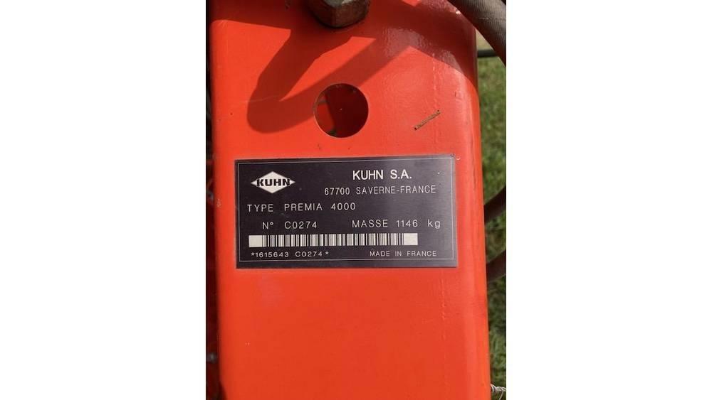 Kuhn 4000 Såmaskiner