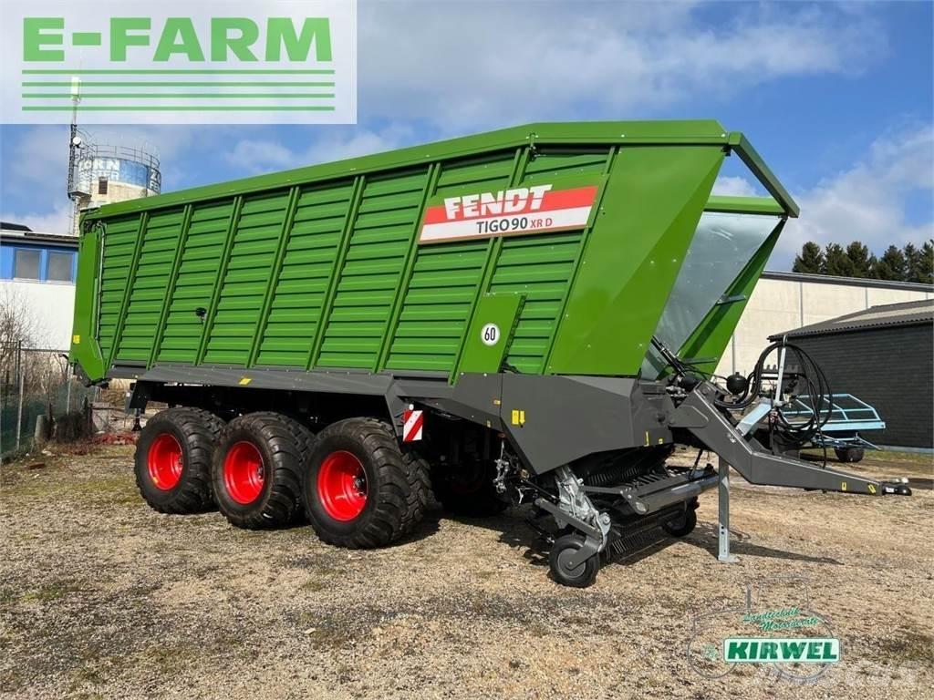 Fendt tigo 90 xr Andre semitrailere