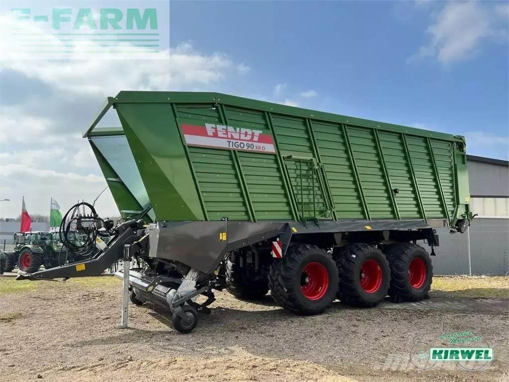 Fendt tigo 90 xr Andre semitrailere