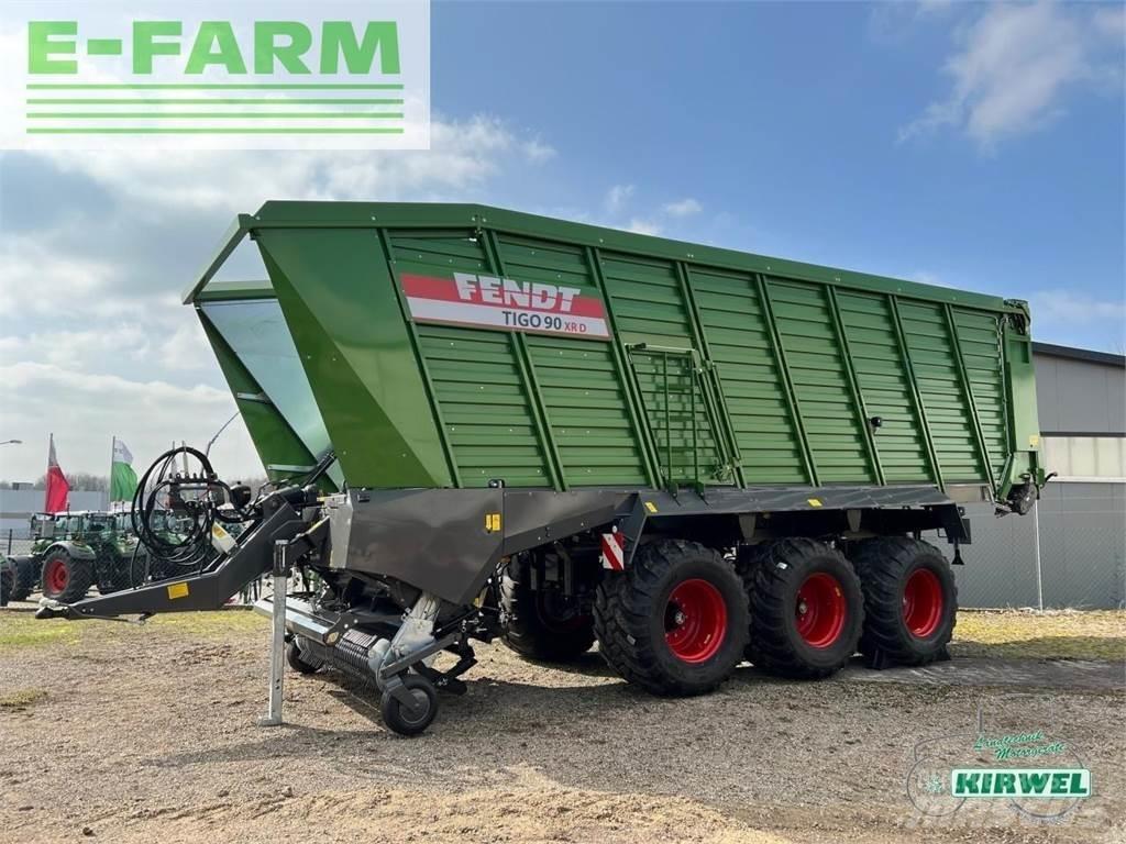 Fendt tigo 90 xr Andre semitrailere