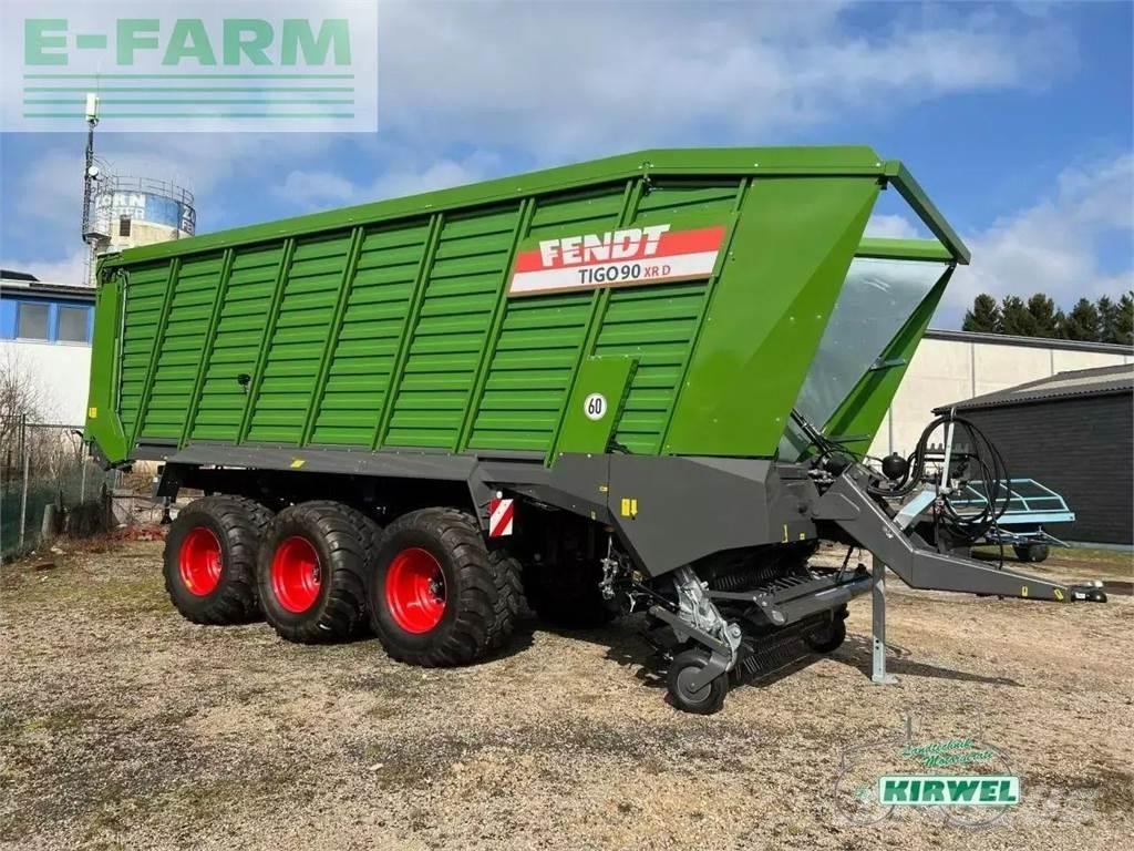 Fendt tigo 90 xr Andre semitrailere