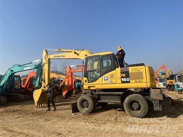 Komatsu PW160 Beltegraver