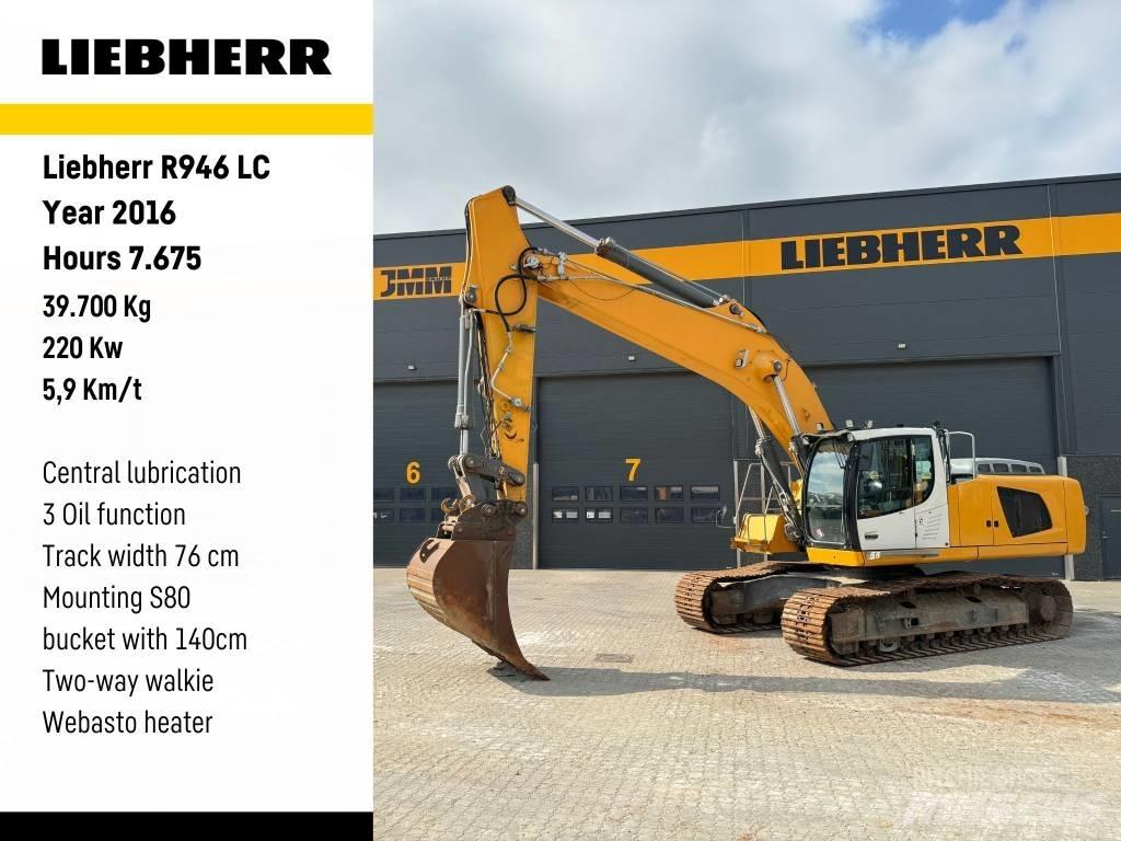 Liebherr R946 LC Beltegraver