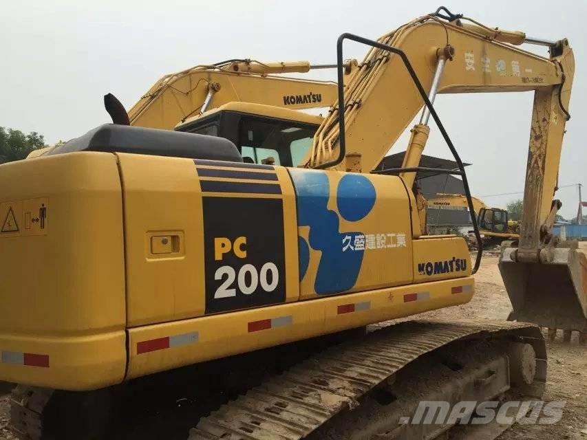 Komatsu pc200-7 Beltegraver