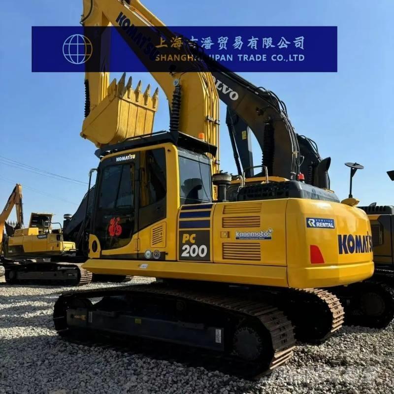 Komatsu PC 200 Beltegraver