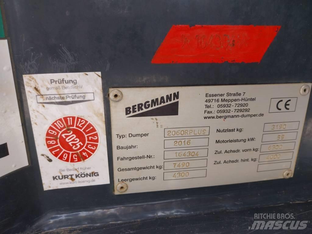 Bergmann 2060 R Plus Rammestyrte Dumpere