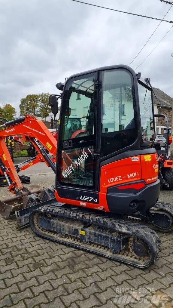 Kubota U 27-4 Minigravere <7t