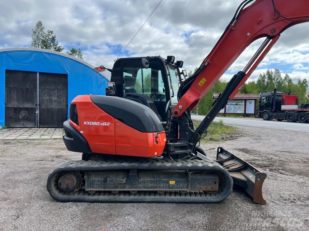 Kubota kx080-4a2 Midigravere 7 - 12t