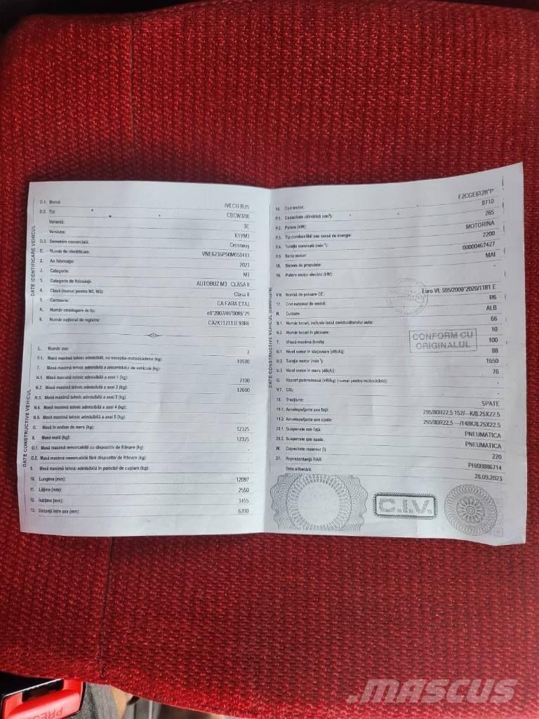 Iveco Crossway Intercity busser