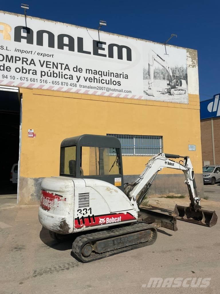 Bobcat 331 Minigravere <7t