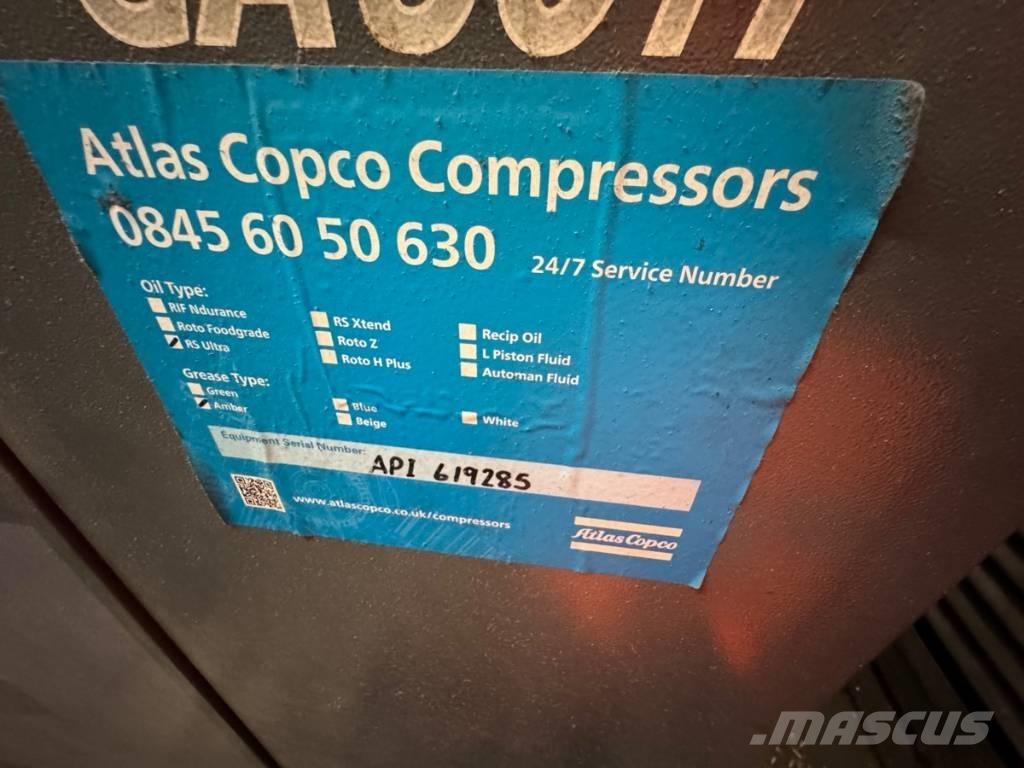 Atlas Copco GA90FF Anlegg - Annet