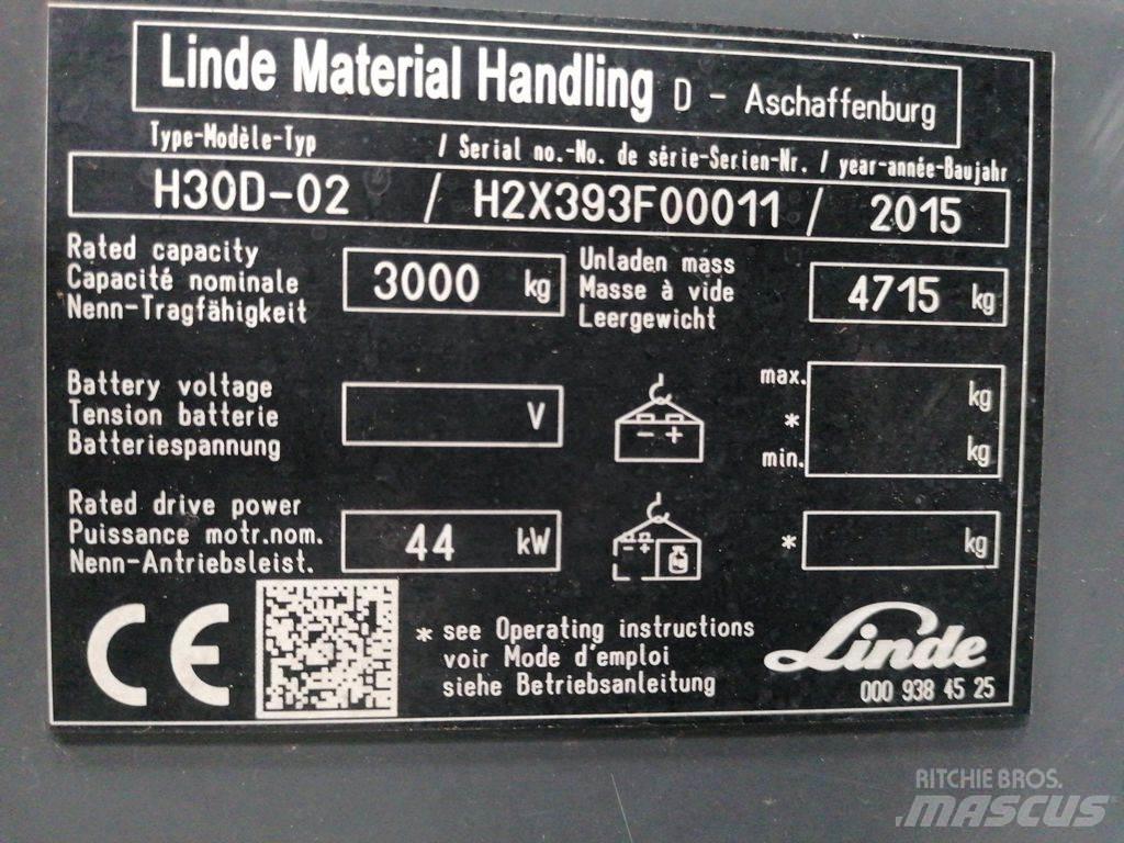 Linde H30D-02 Diesel Trucker