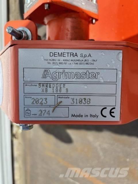 Agrimaster XB 180 Beitepussere og toppkuttere