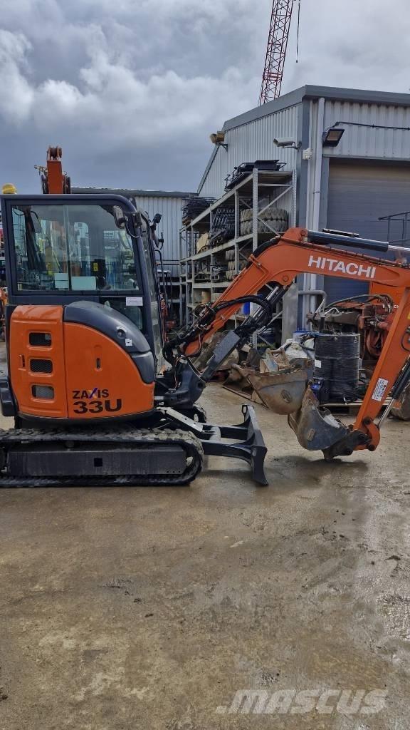 Hitachi ZX 33 U-6 Minigravere <7t