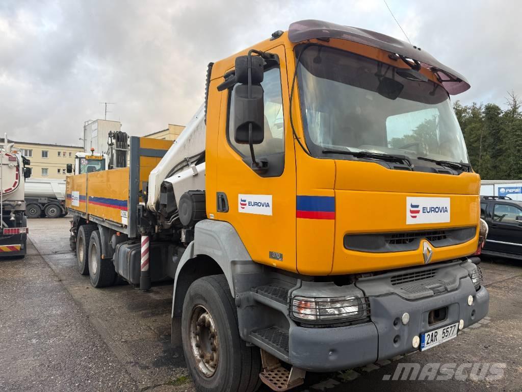 Renault Kerax 370.34 Kranbil