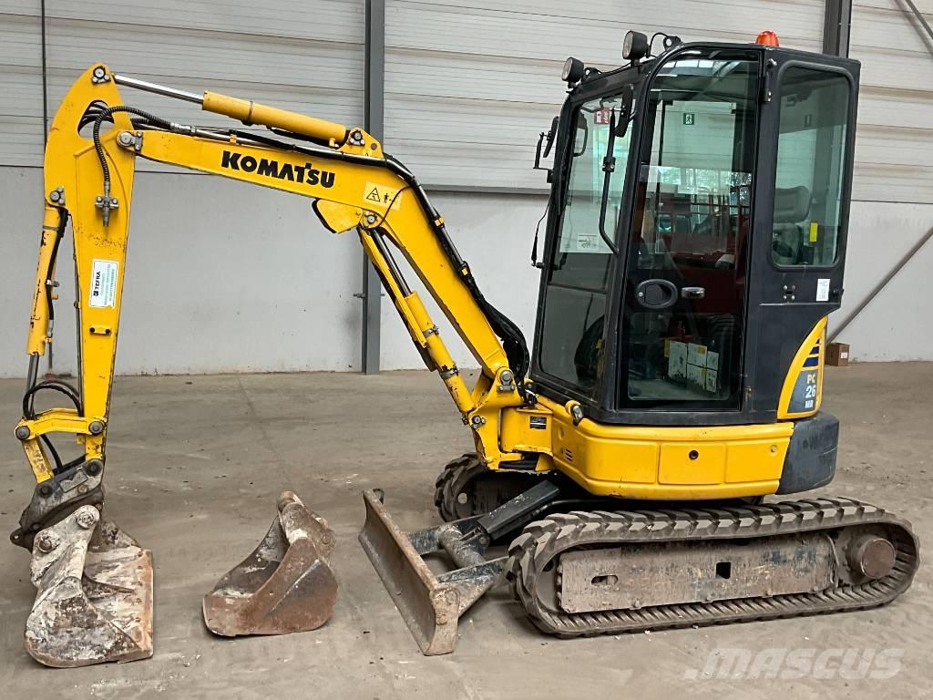 Komatsu PC 26 MR-3 Minigravere <7t