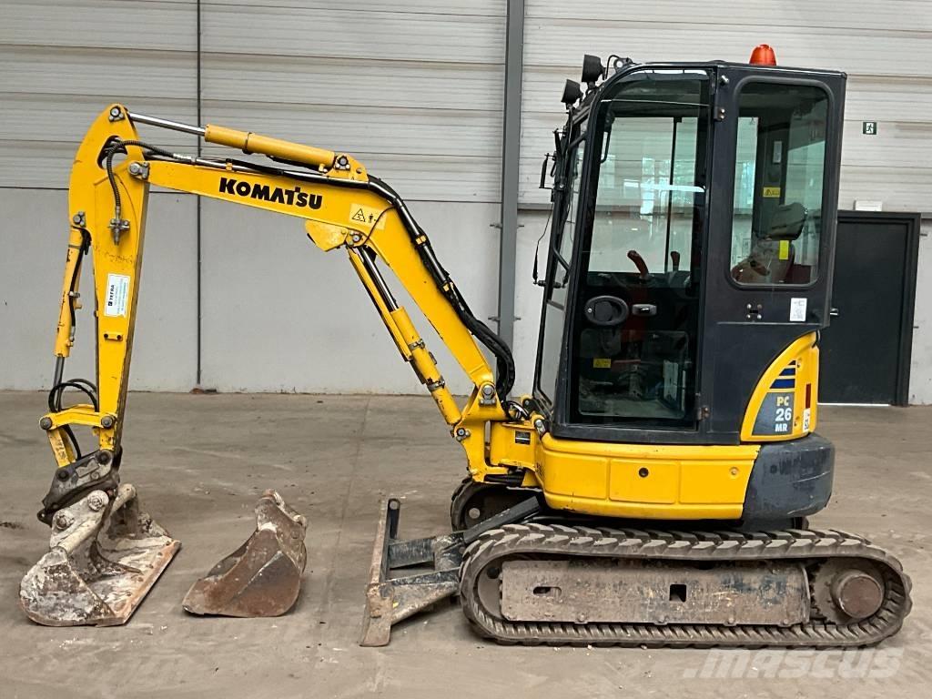 Komatsu PC 26 MR-3 Minigravere <7t