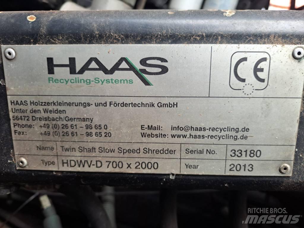 Haas Tyron 2000 Avfallsknusere