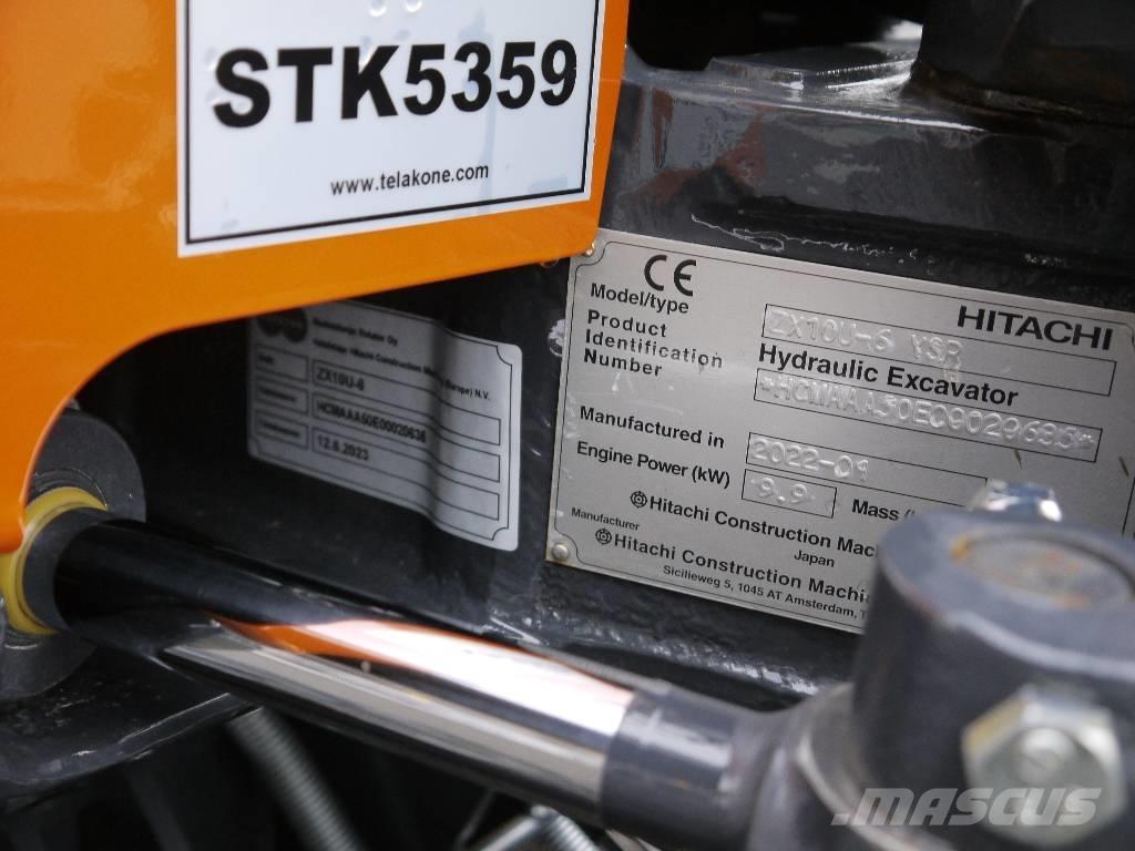 Hitachi ZX 10 U-6 Minigravere <7t