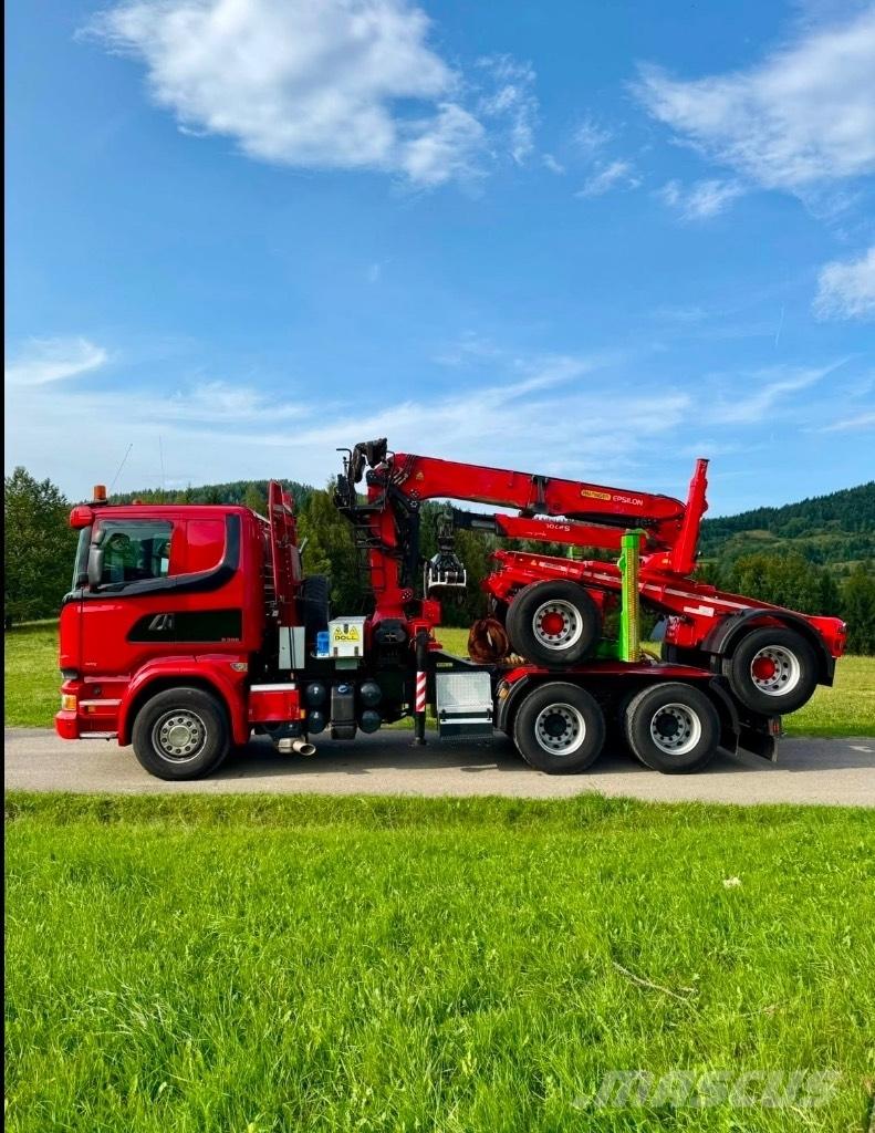 Scania R580 V8 6x4 Tømmerbiler