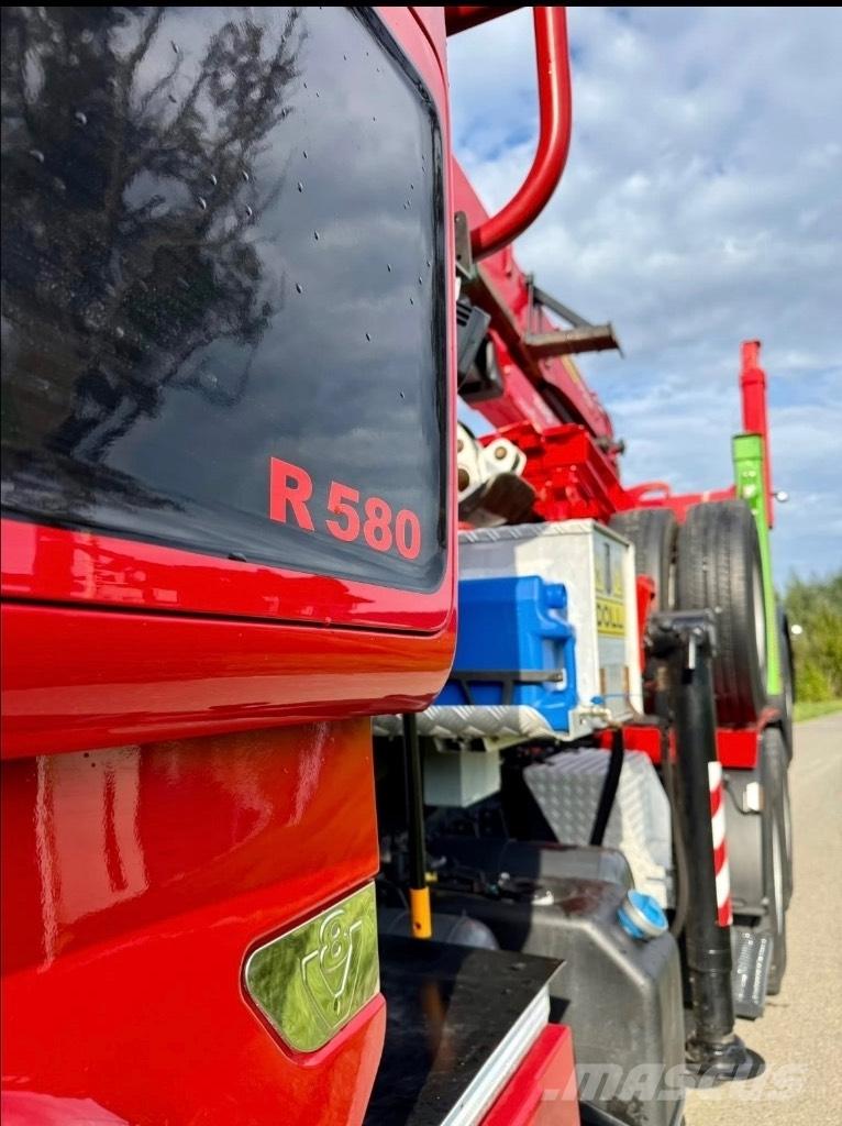 Scania R580 V8 6x4 Tømmerbiler