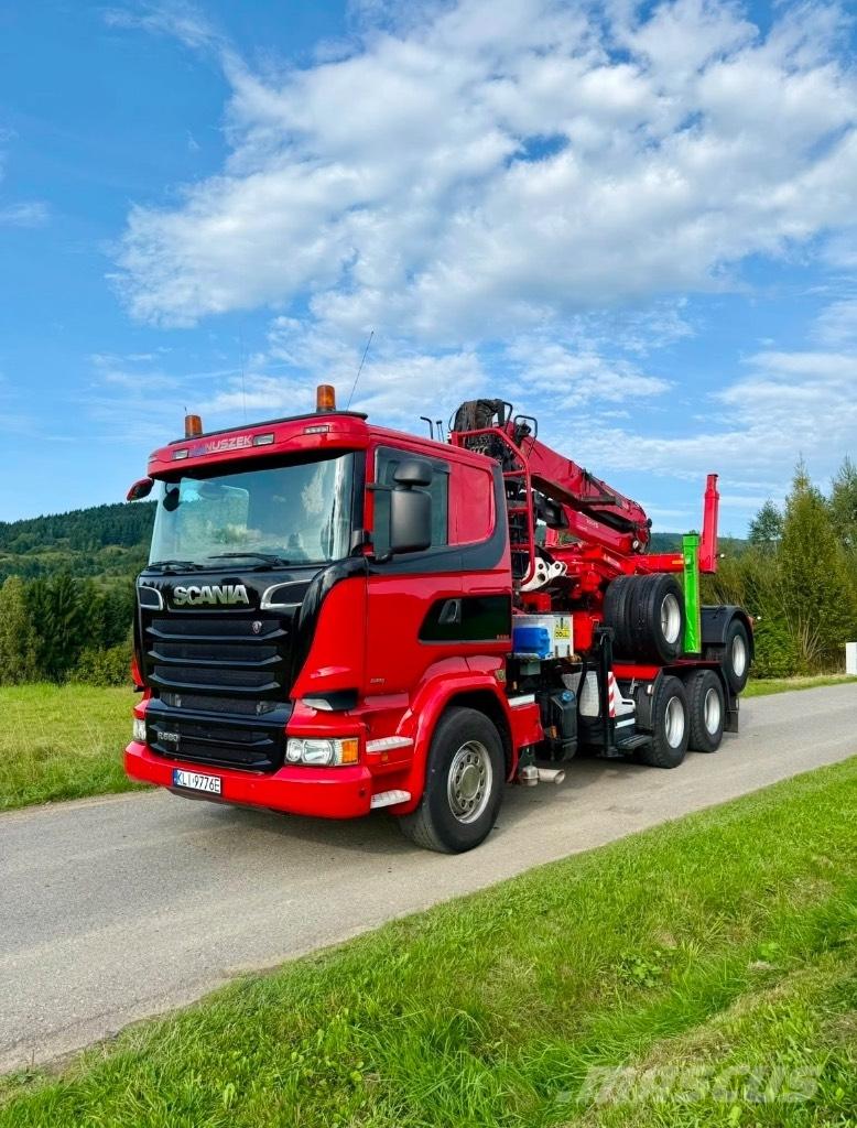 Scania R580 V8 6x4 Tømmerbiler