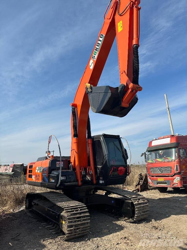 Hitachi ZX 200 Beltegraver