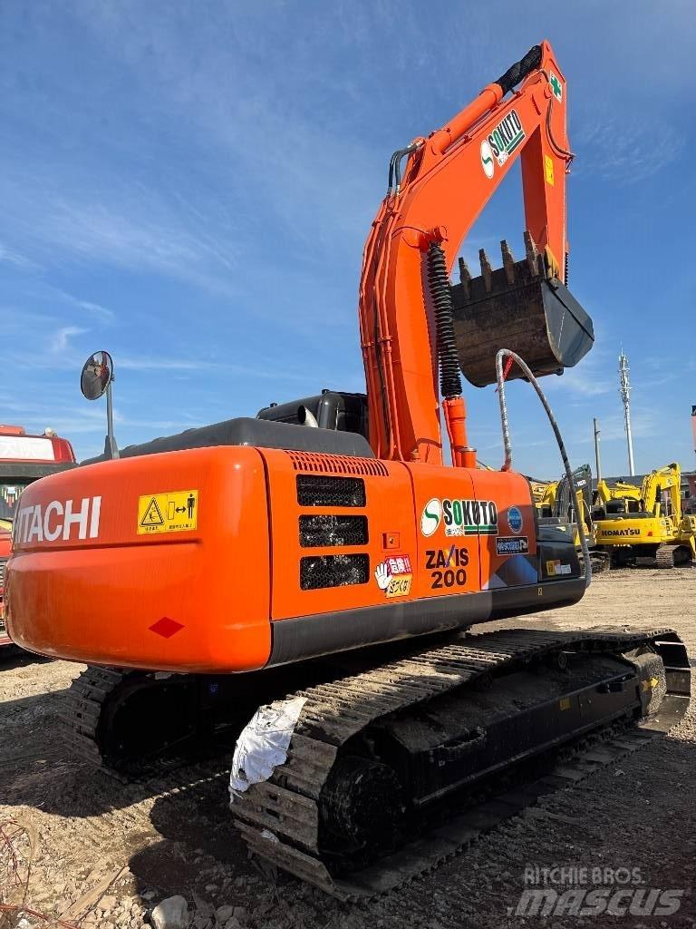Hitachi ZX 200 Beltegraver
