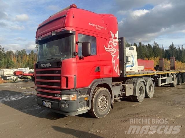 Scania R420, 6x2 Trekkvogner
