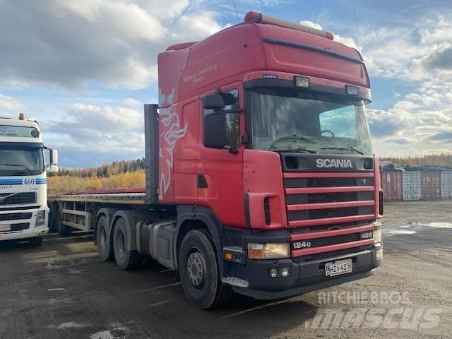 Scania R420, 6x2 Trekkvogner