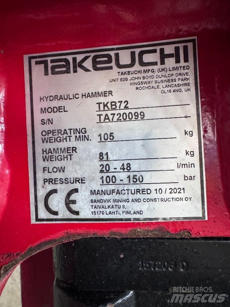 Takeuchi TB 219 Minigravere <7t