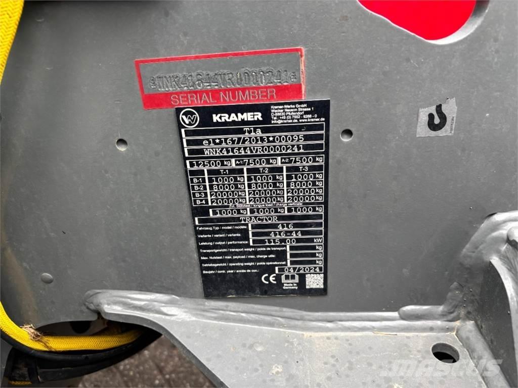 Kramer KT557 Teleskoplastere