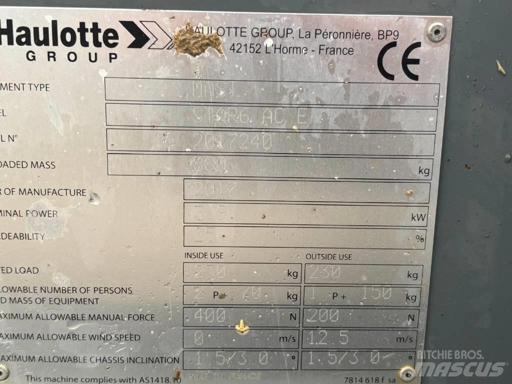 Haulotte Star 6 Personløftere