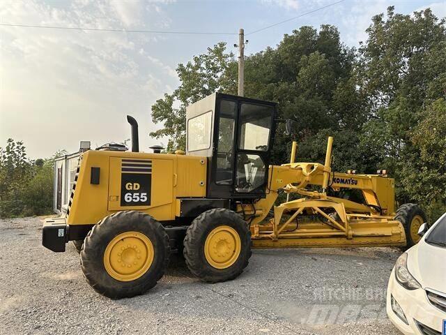 Komatsu GD655 Veihøvler