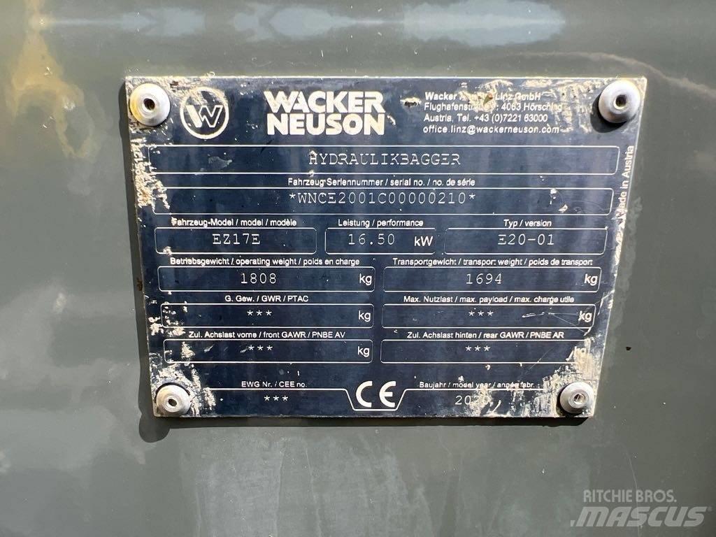 Wacker Neuson EZ17e Beltegraver