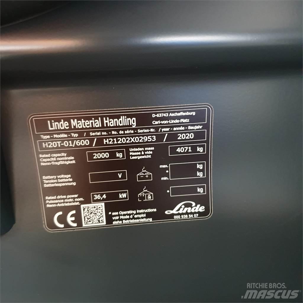 Linde H20T/600 Propan trucker