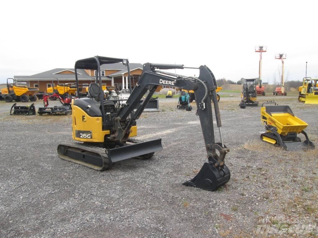 John Deere 26G Minigravere <7t