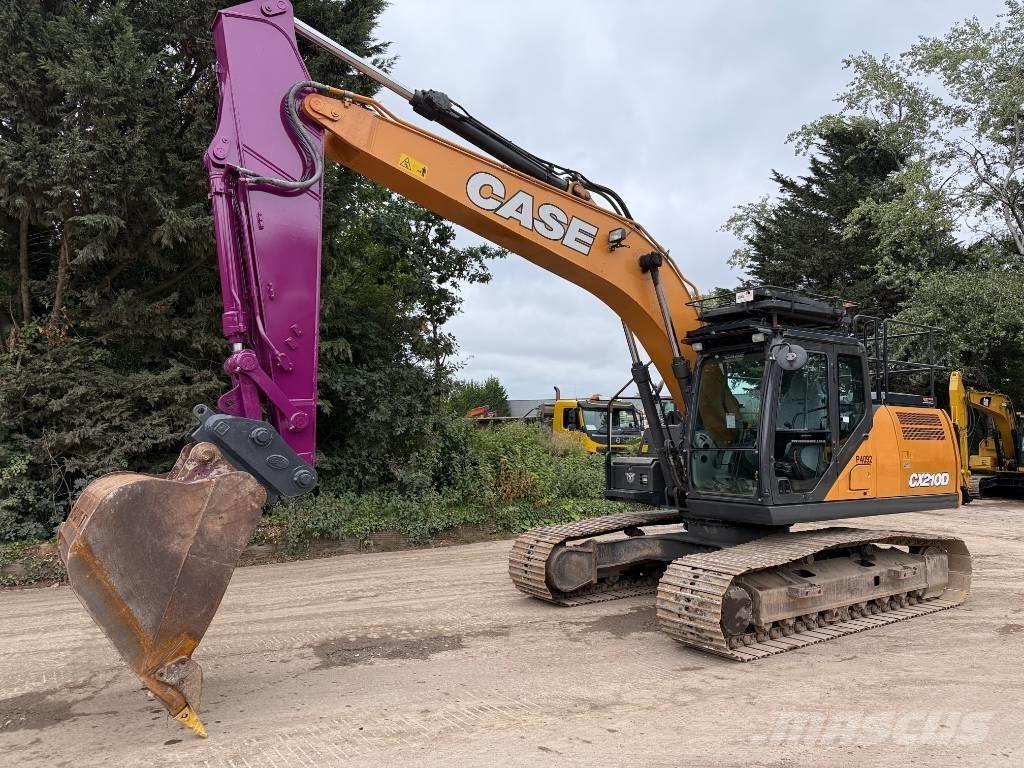 CASE CX 210 D Beltegraver