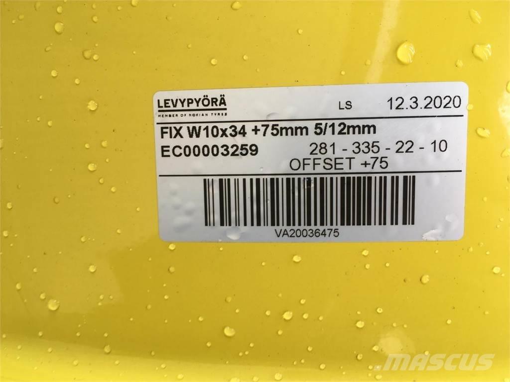 John Deere 10x34 Dekk, hjul og felger