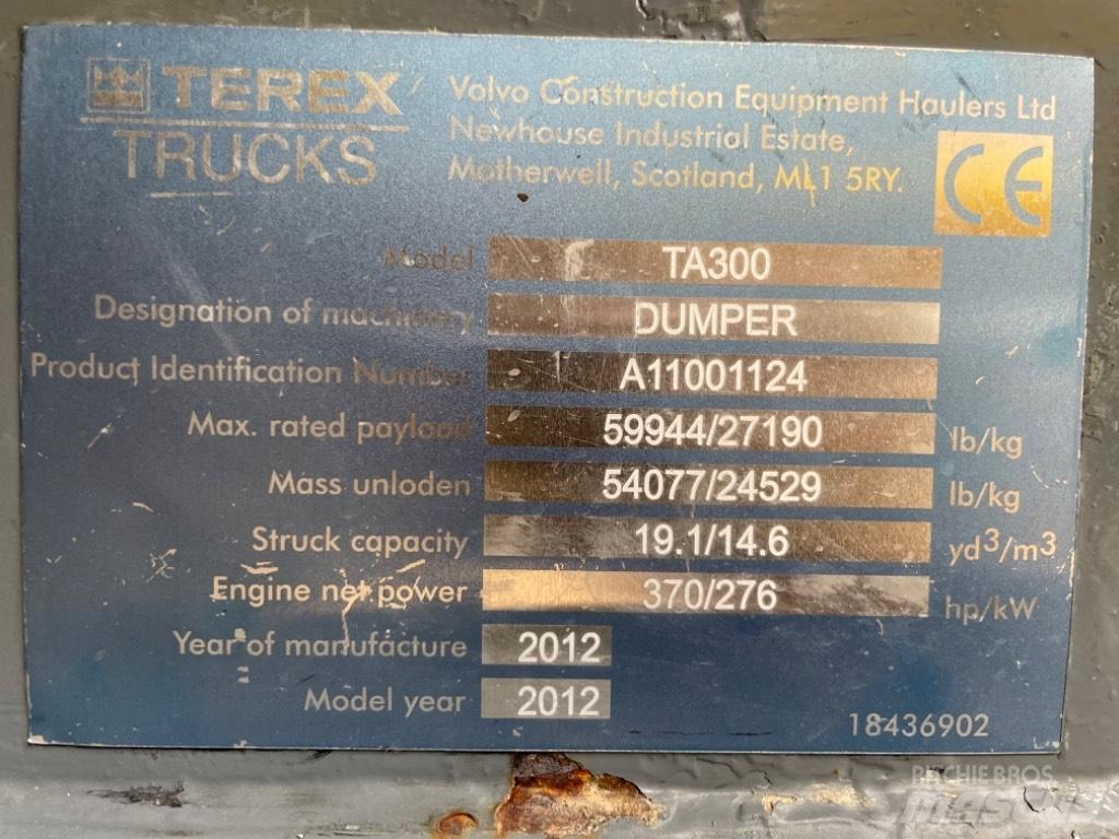 Terex TA 300 Rammestyrte Dumpere