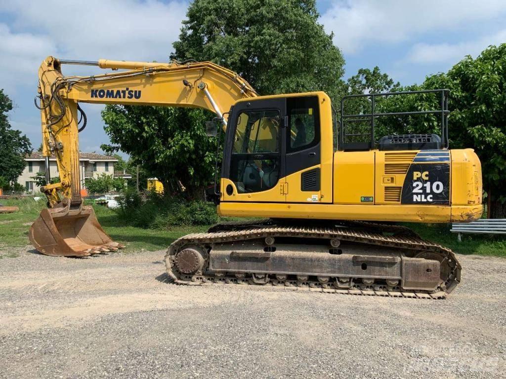 Komatsu PC 210 NLC-8 Beltegraver